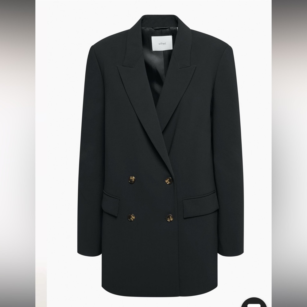 Aritzia Wilfred Cherrelle Blazer in Black size S